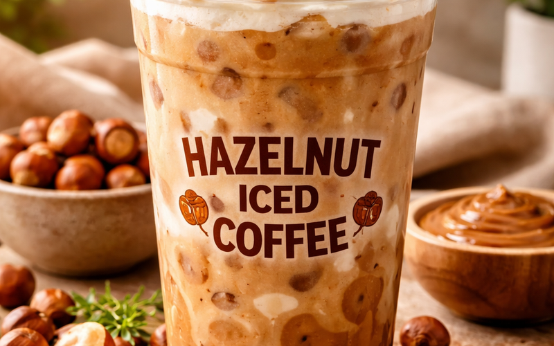 Hazelnut Coffee: How to Make an Iced Hazelnut Oat Milk Shaken Espresso at Home