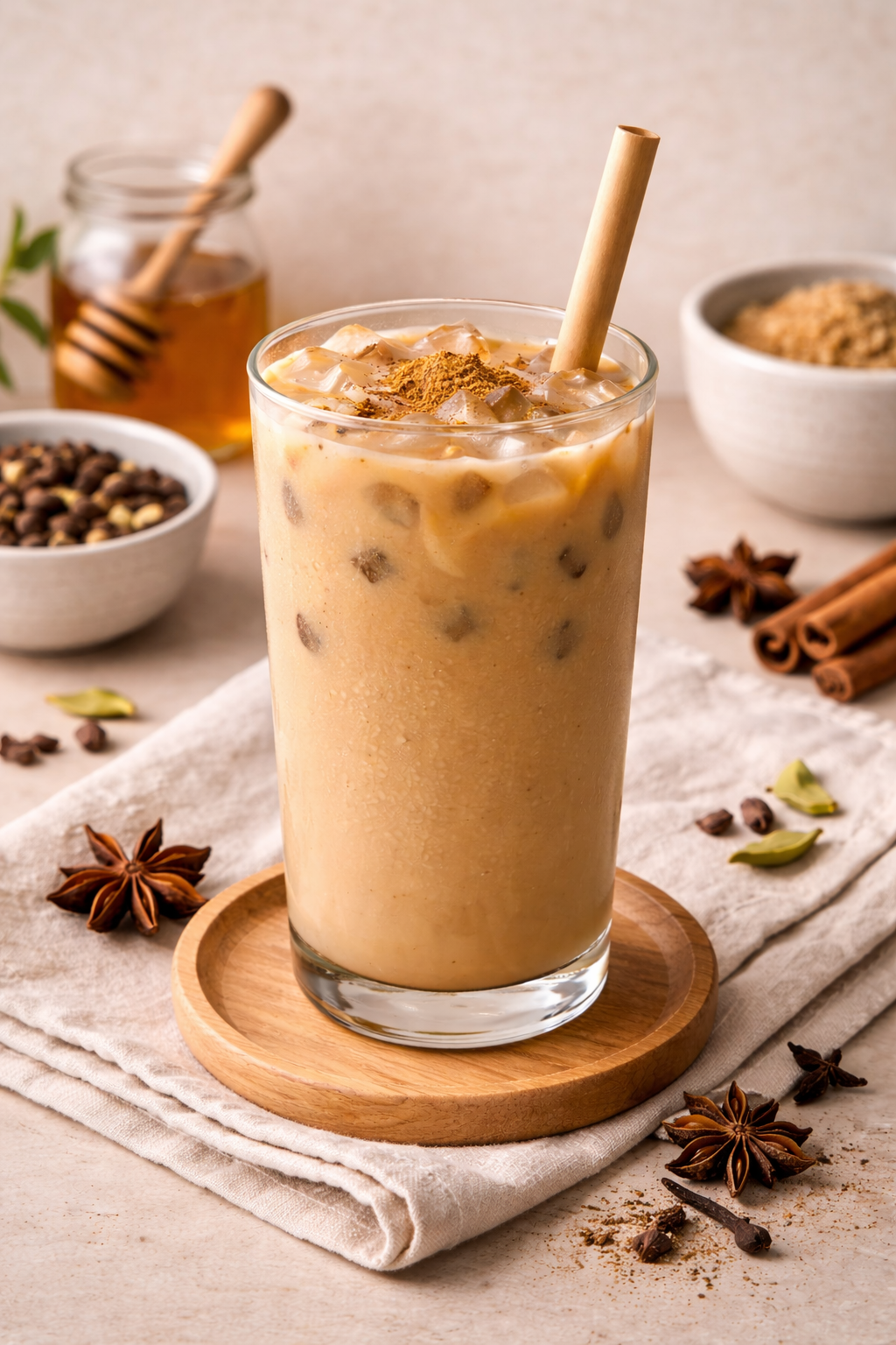 Iced Masala Chai at Home