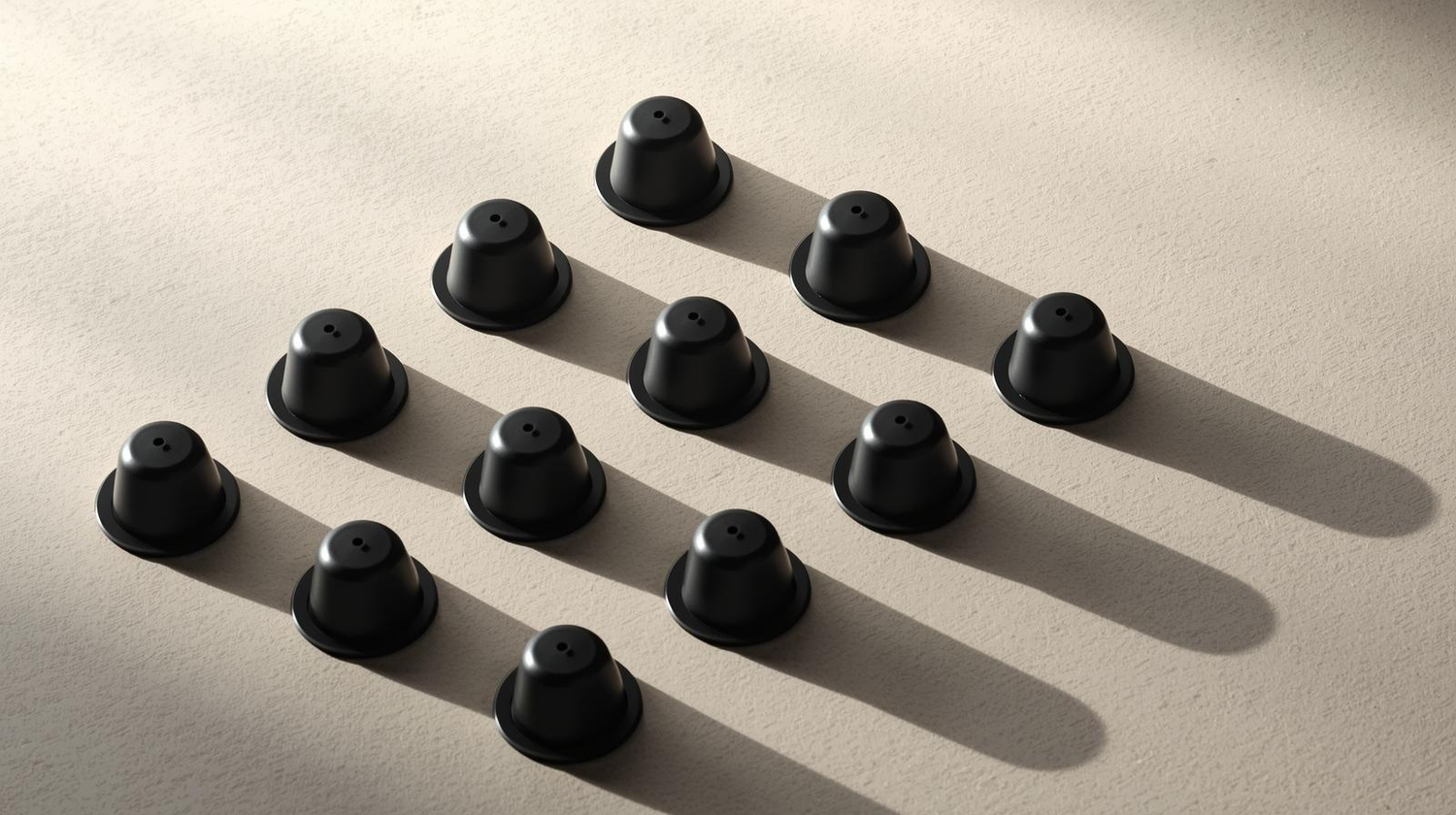 Fresh roasted coffee pods compatible with single serve brewers for quick flavor”