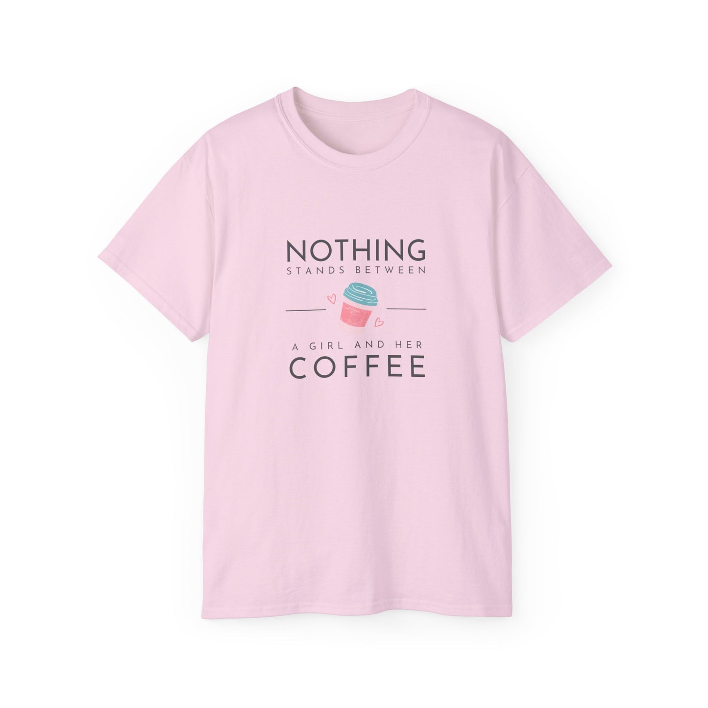 A Girl and Her Coffee Ultra Cotton T-shirts Women