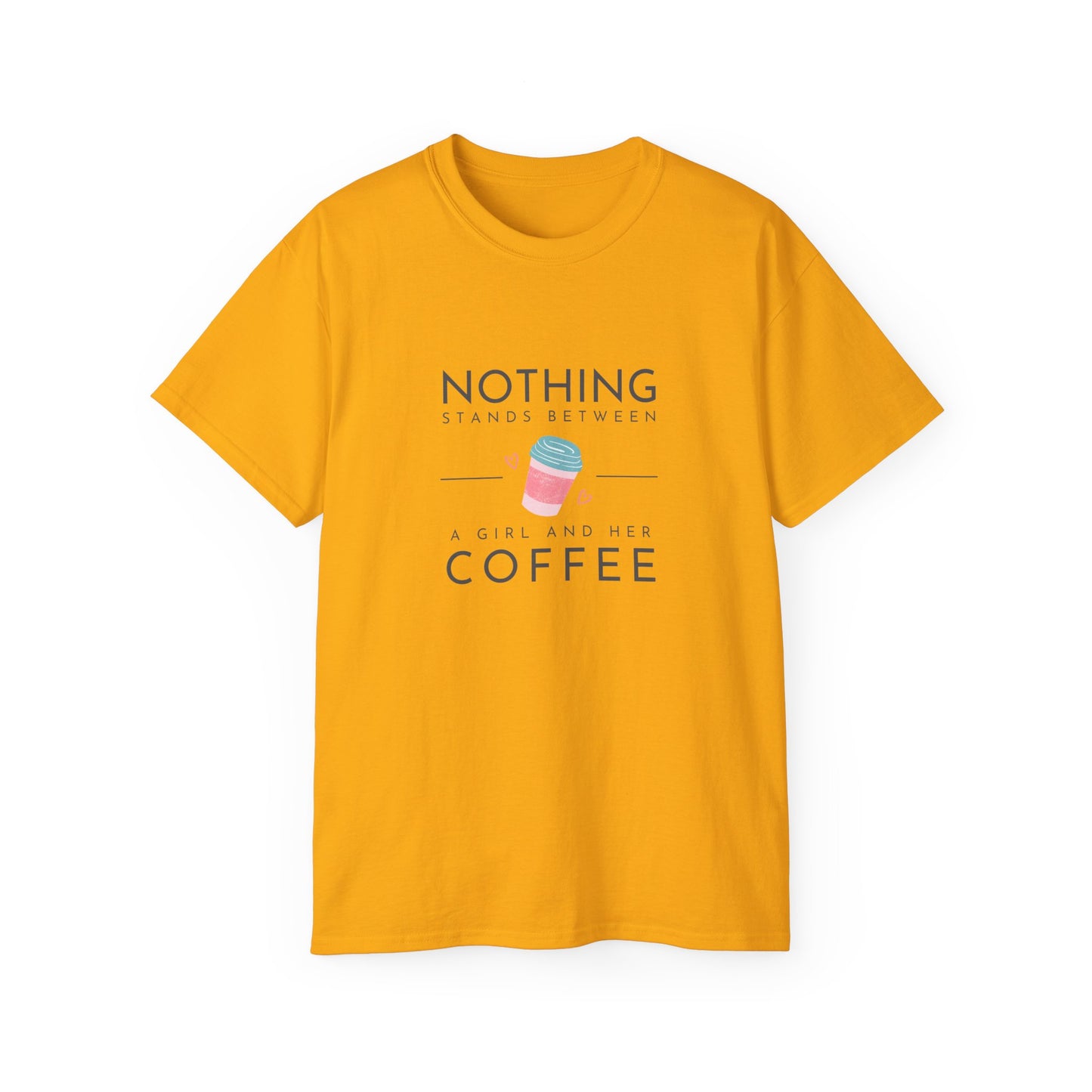 A Girl and Her Coffee Ultra Cotton T-shirts Women