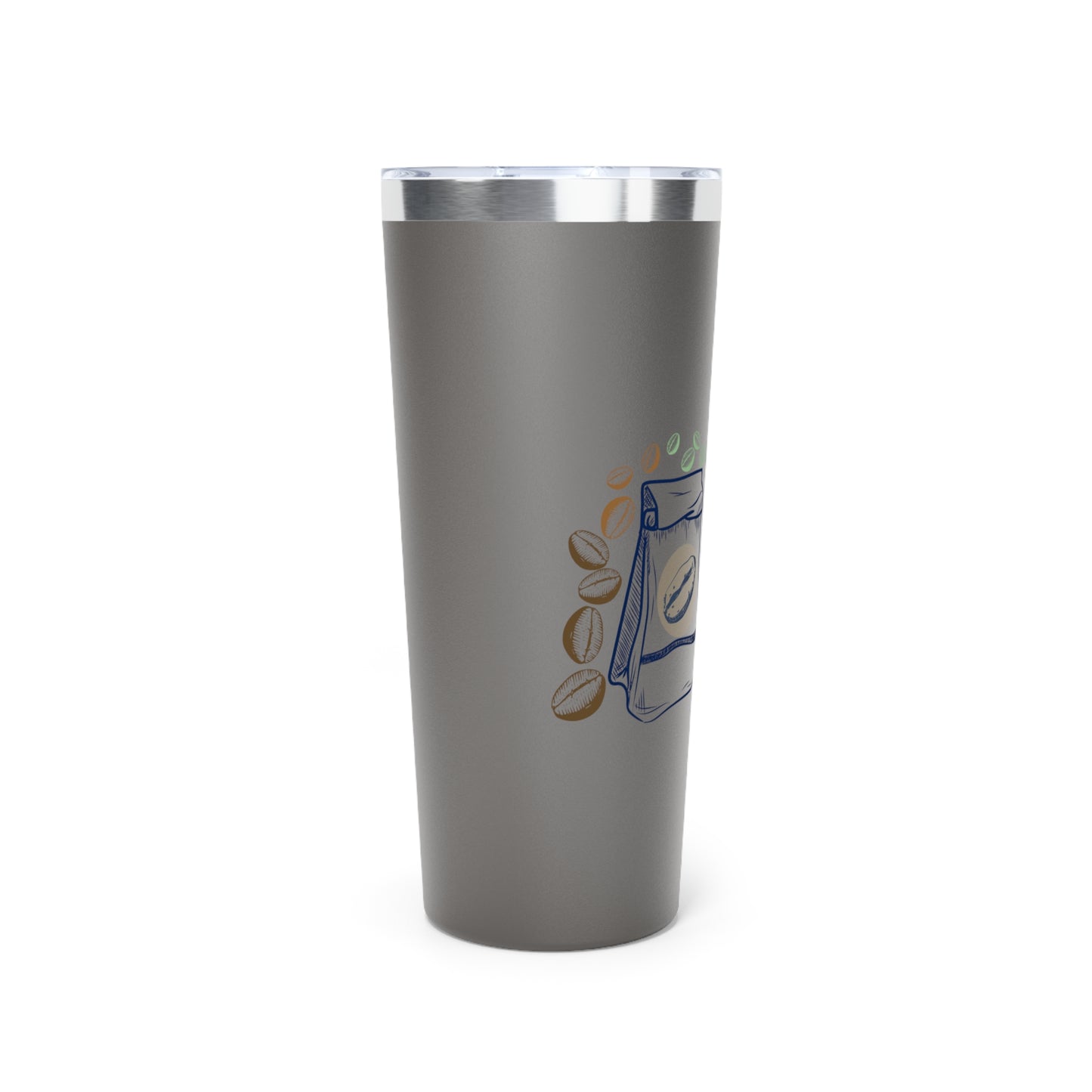 Coffee Tumbler with Lid Vacuum Coffee Tumbler Insulated, 22oz