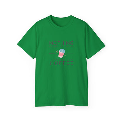 A Girl and Her Coffee Ultra Cotton T-shirts Women