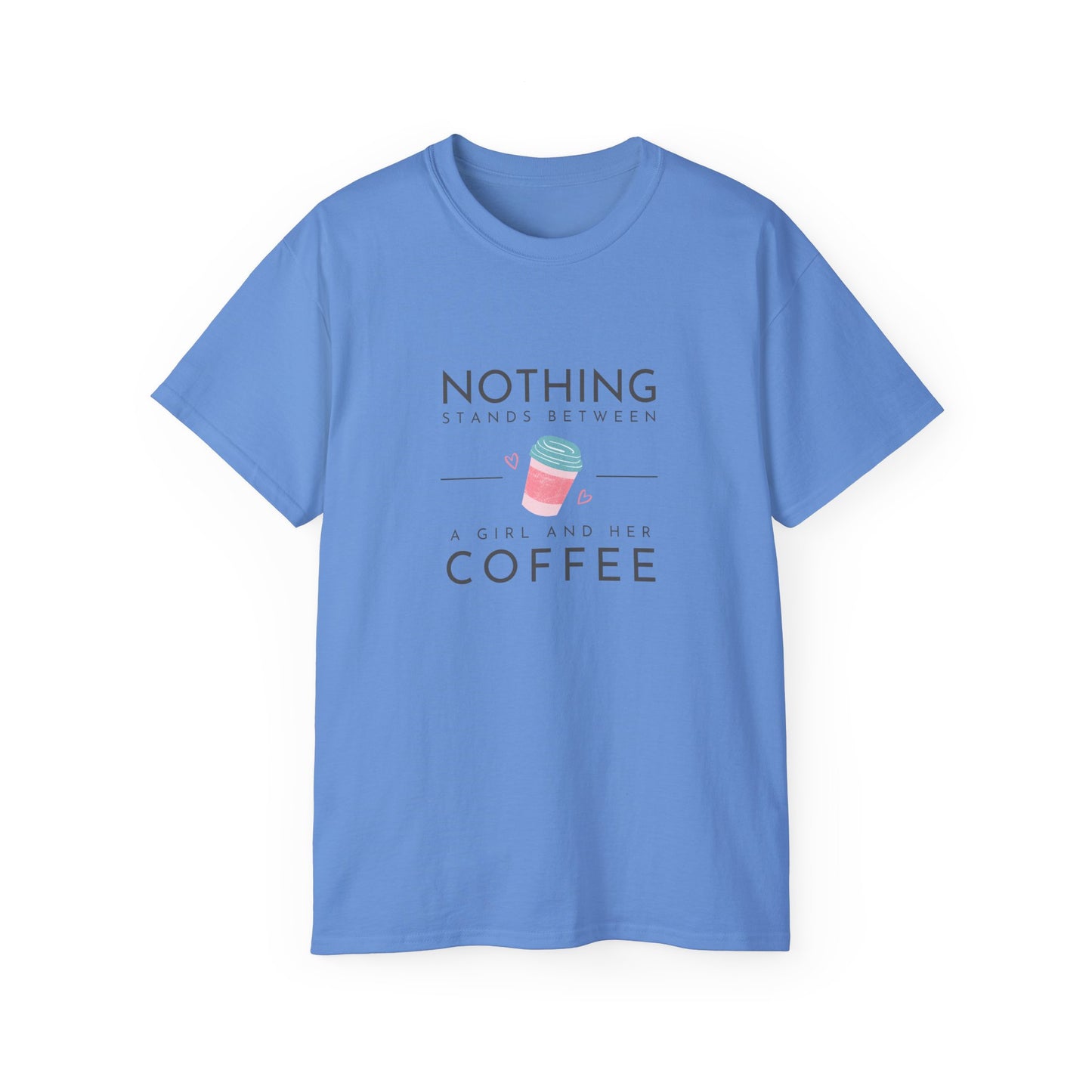 A Girl and Her Coffee Ultra Cotton T-shirts Women