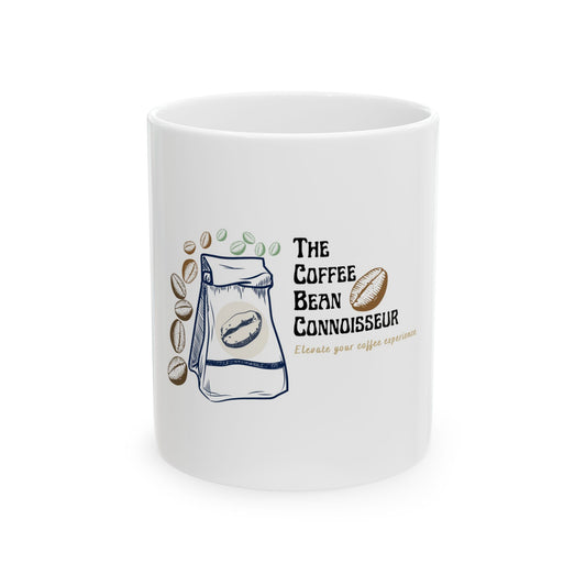 The Coffee Bean Connoisseur Ceramic Coffee Mug