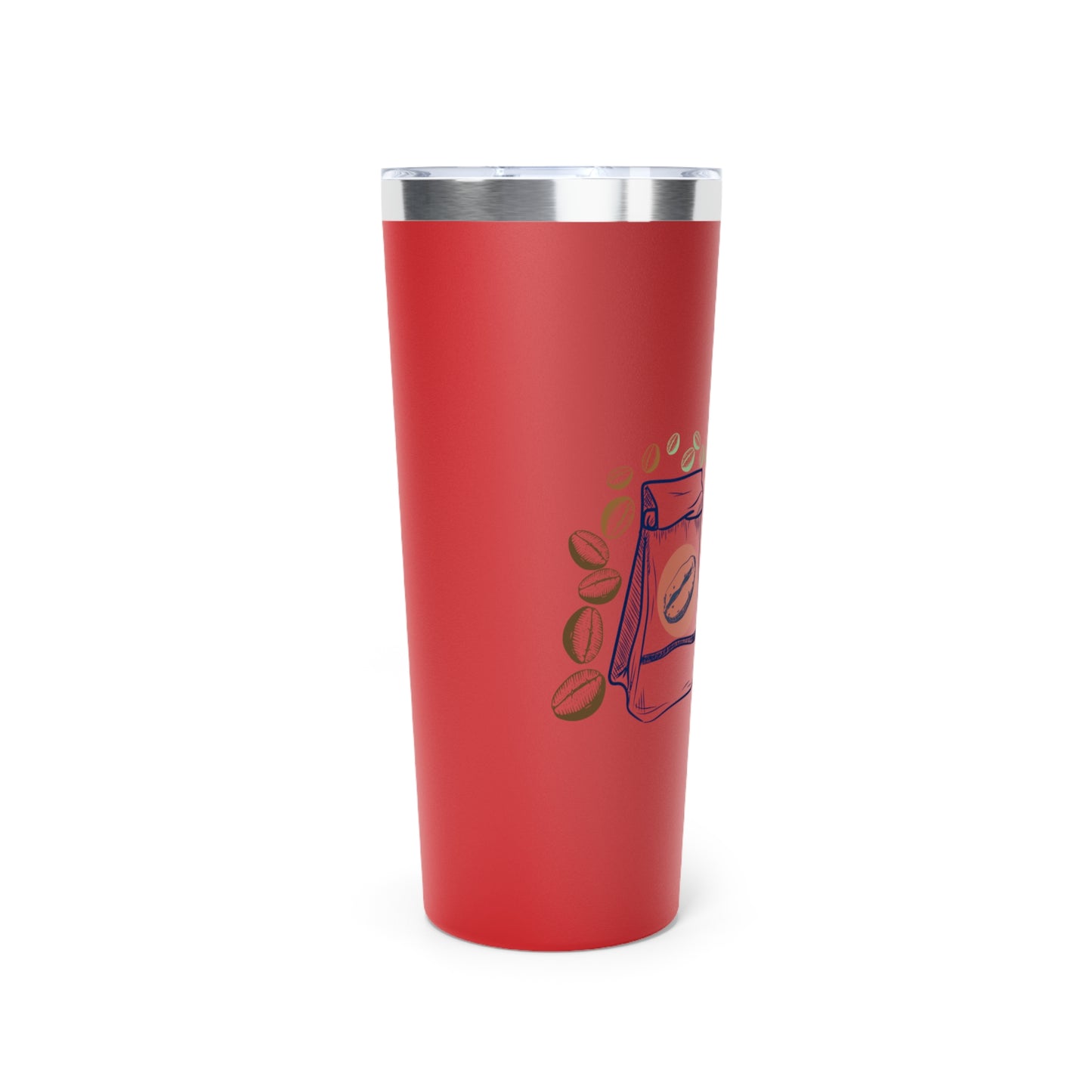 Coffee Tumbler with Lid Vacuum Coffee Tumbler Insulated, 22oz