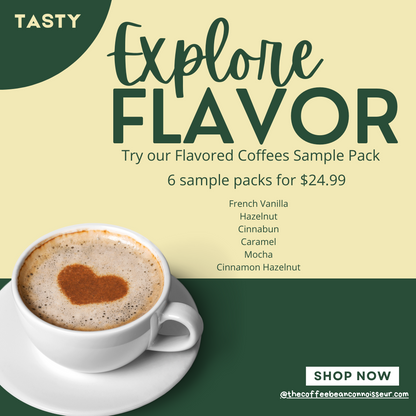 Flavored Coffee Gift Starter Kits (6-pack starter kit each pack in 2 oz)