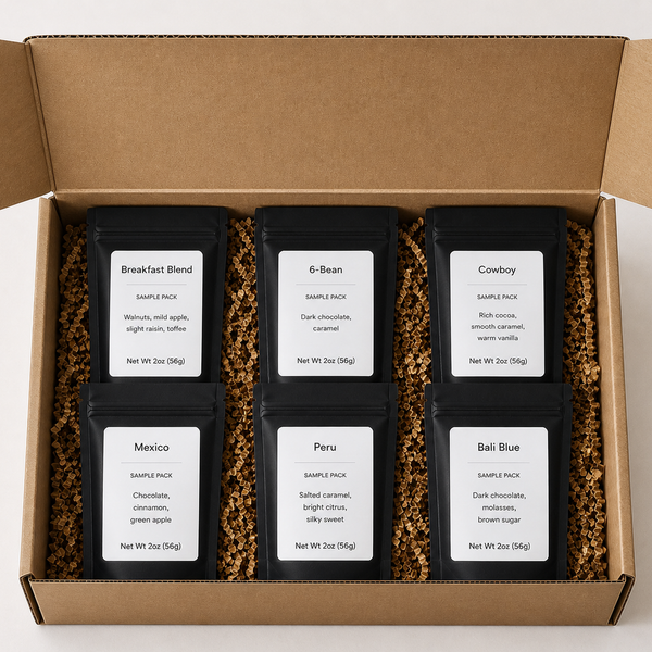 Voted #1 Best Seller · Single Origin Sample Pack