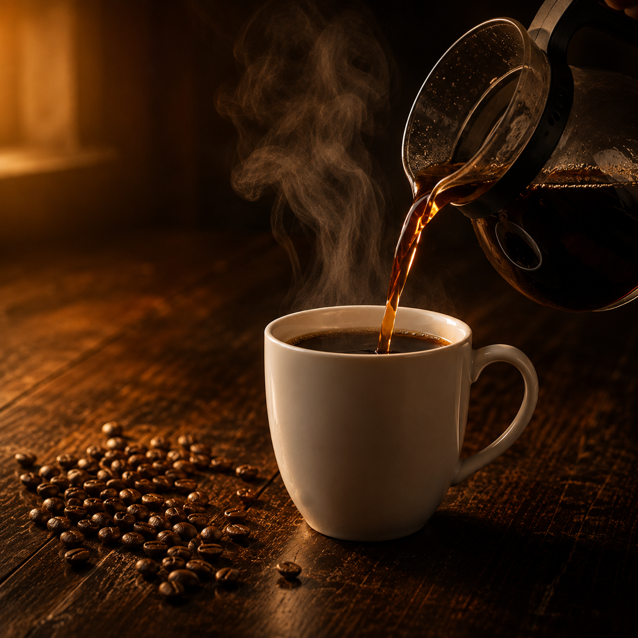 Silky Smooth Caramel Coffee
