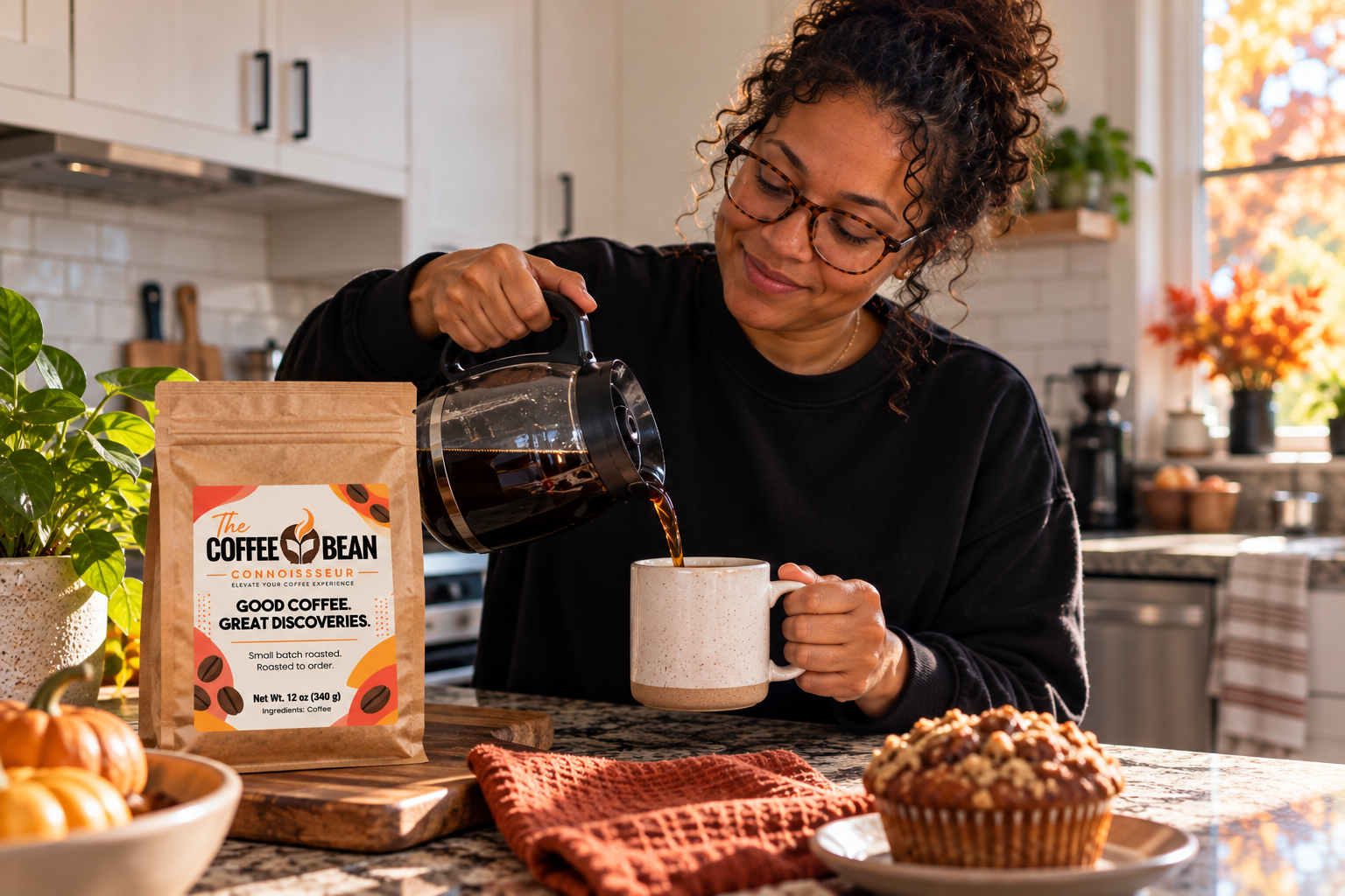 Small batch fresh roasted coffee